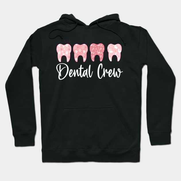 Dental Crew - Oral Hygienist - RDH Dentist Gift Hoodie by Origami Fashion